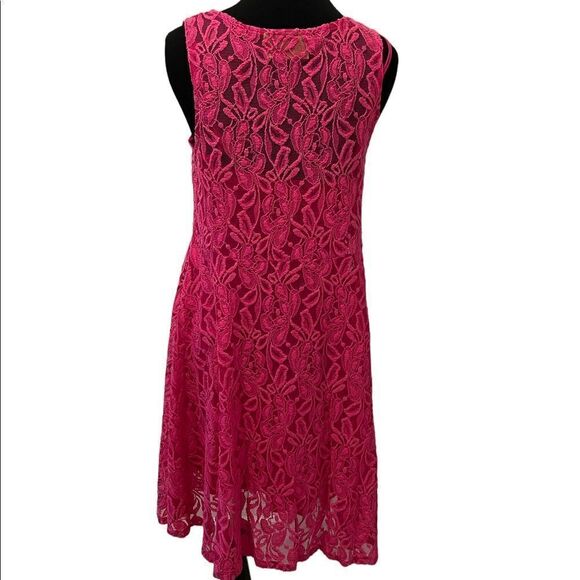 Free People pink lace dress - Picture 2 of 4